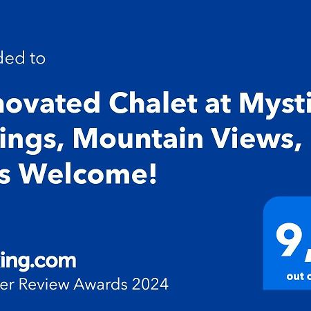 Renovated Chalet At Mystic Springs, Mountain Views, Pets Welcome! Канмор Экстерьер фото