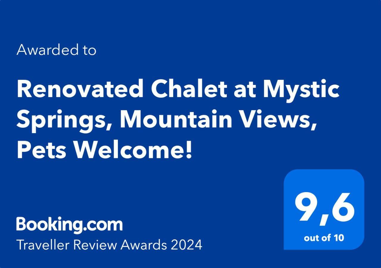Renovated Chalet At Mystic Springs, Mountain Views, Pets Welcome! Канмор Экстерьер фото